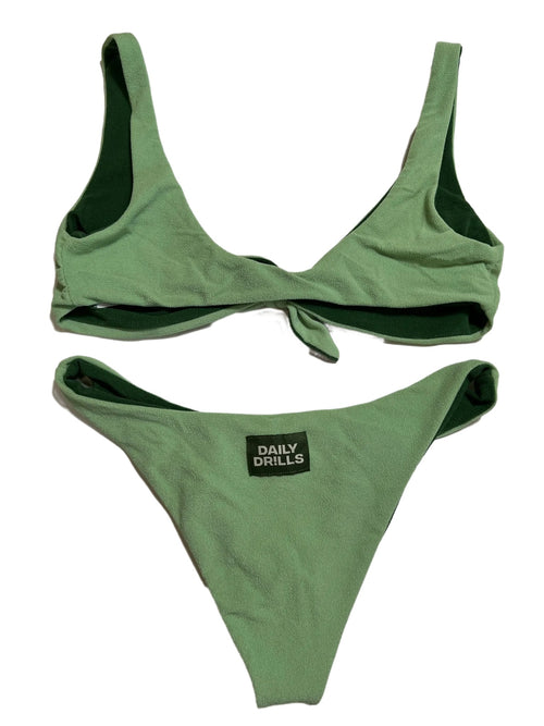 Daily Drills- Green Bikini