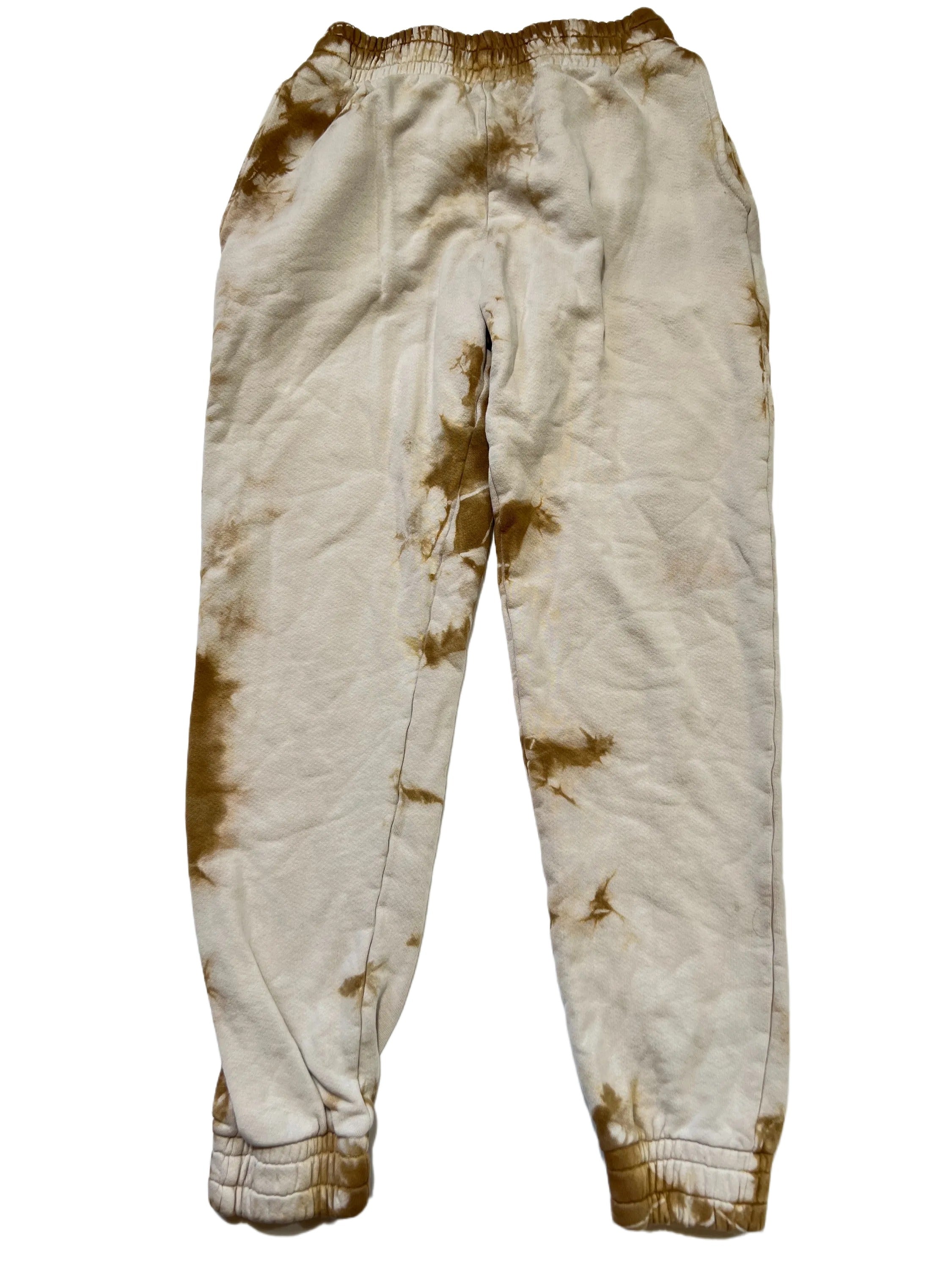 Tan tie dye discount sweatpants