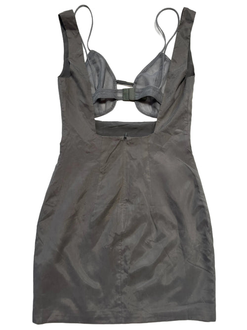 Naked Vice- Grey "The Rex" Mini Dress - NEW WITH TAGS