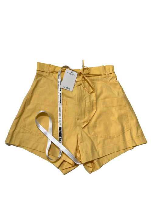 Mistress Rocks- Yellow Short Set - NEW WITH TAGS