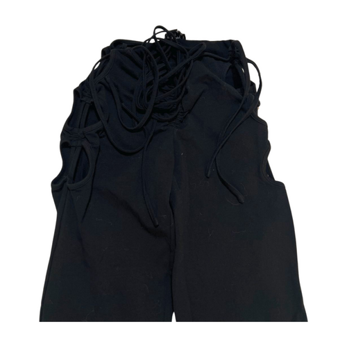 I.AM.GIA- Black Cutout Flare Pants