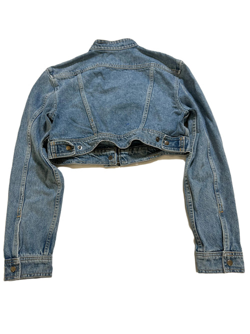 Dundas X Revolve- Cropped Denim Jackets