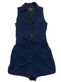 Greylin - Navy Blue Romper