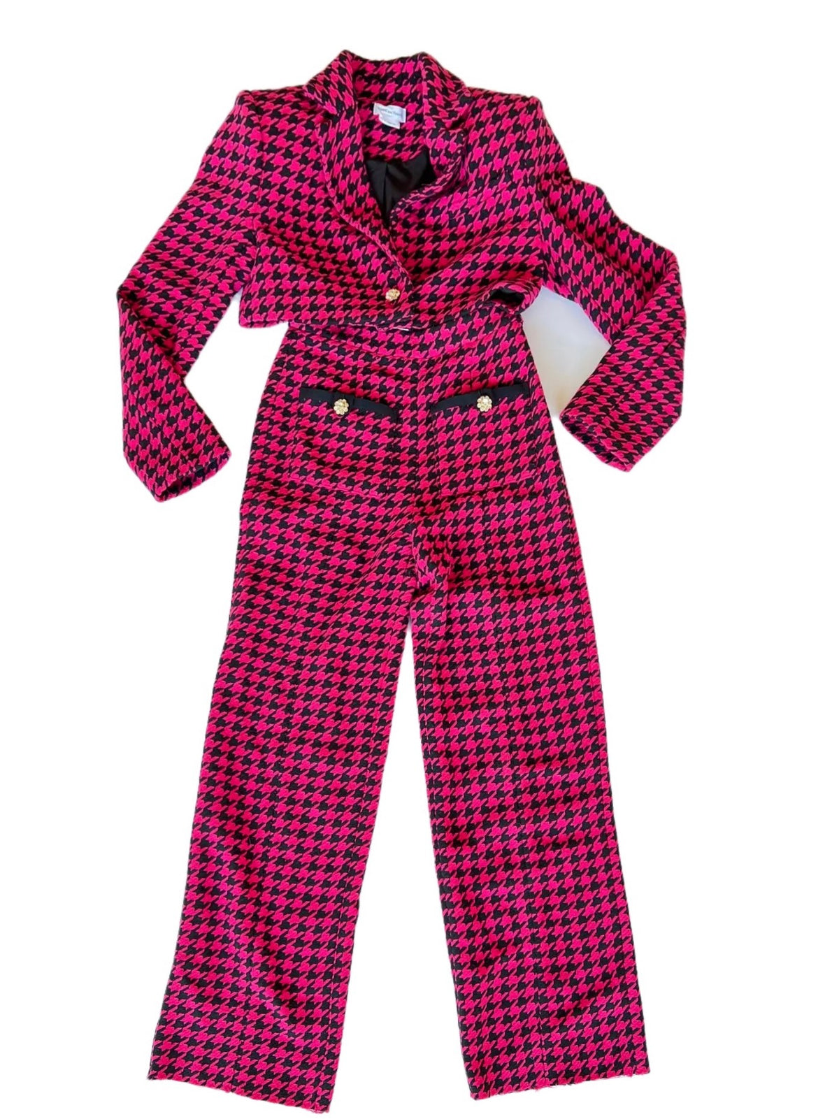 Lovers + Friends- Pink Fuax Channel Matching Blazer