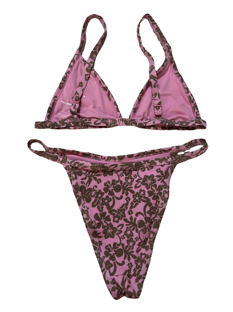 Baby pink dior store bikini