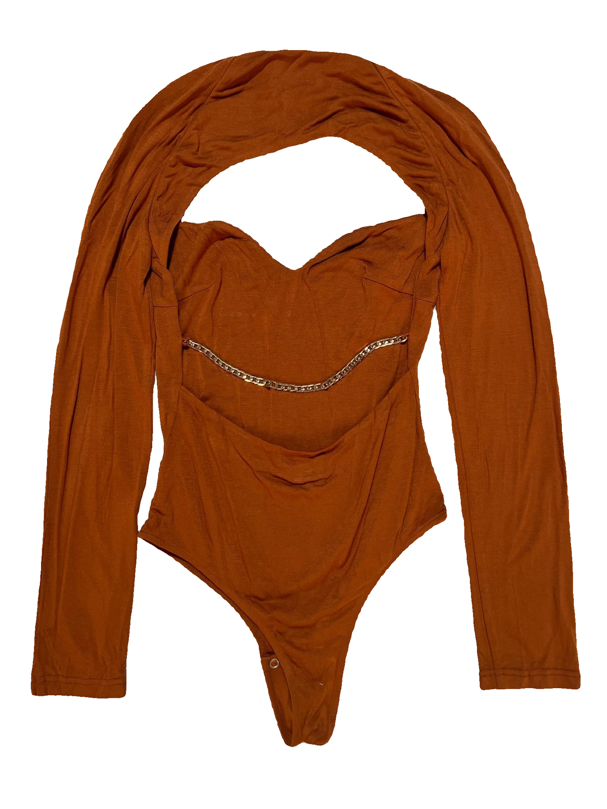 Boskemper- Brown "Frankie" Bodysuit - NEW WITH TAGS