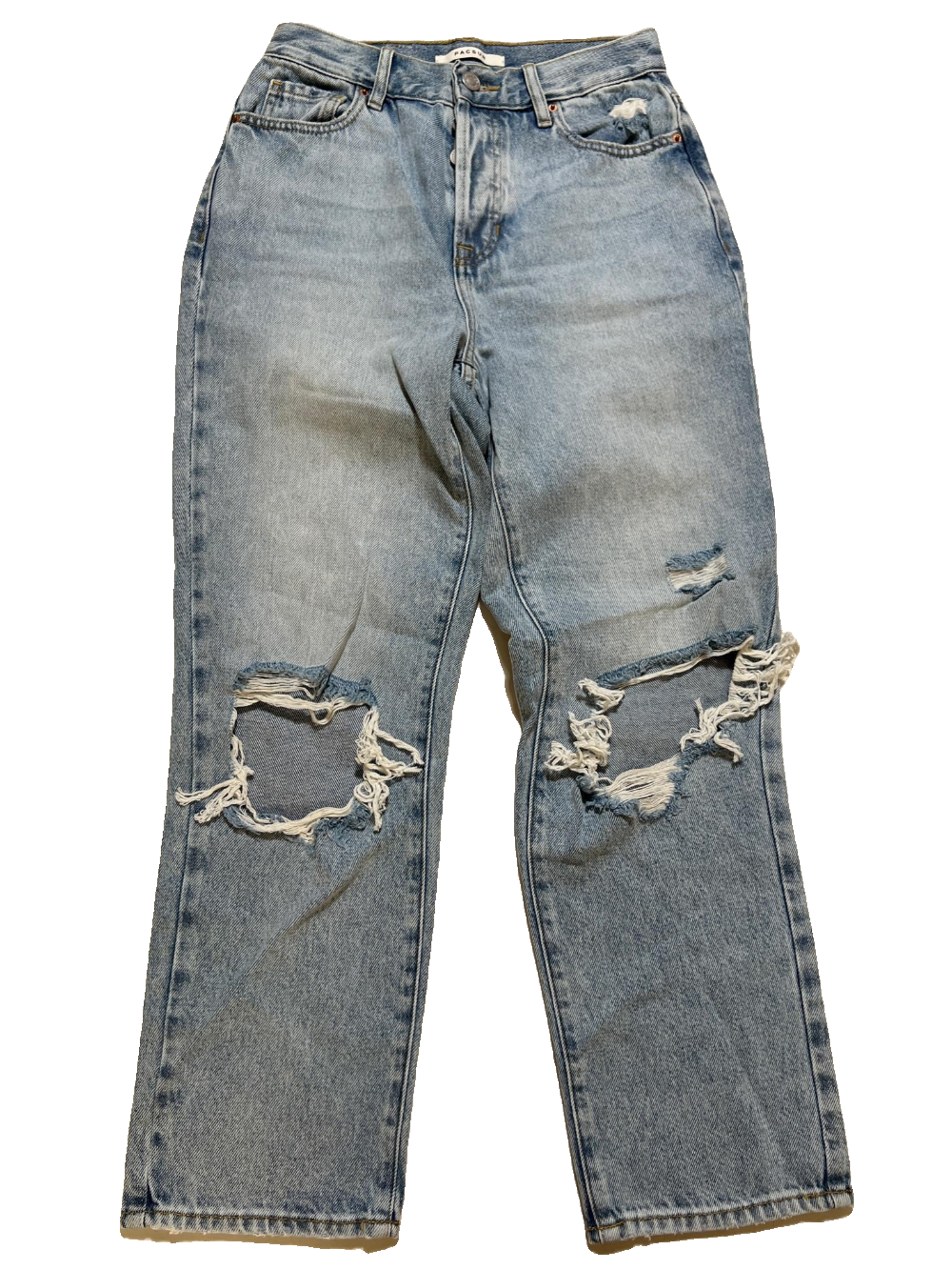 PacSun- Light Wash Distressed Jeans