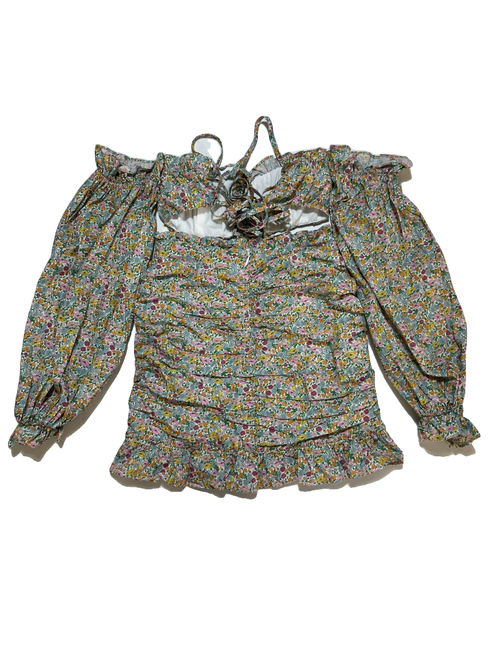 For Love And Lemons- Multicolor Floral Skirt Matching Set