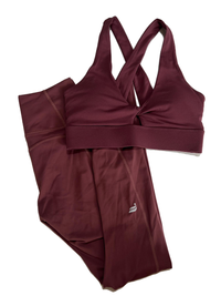 Fabletics- PureLuxe Purple Legging Set