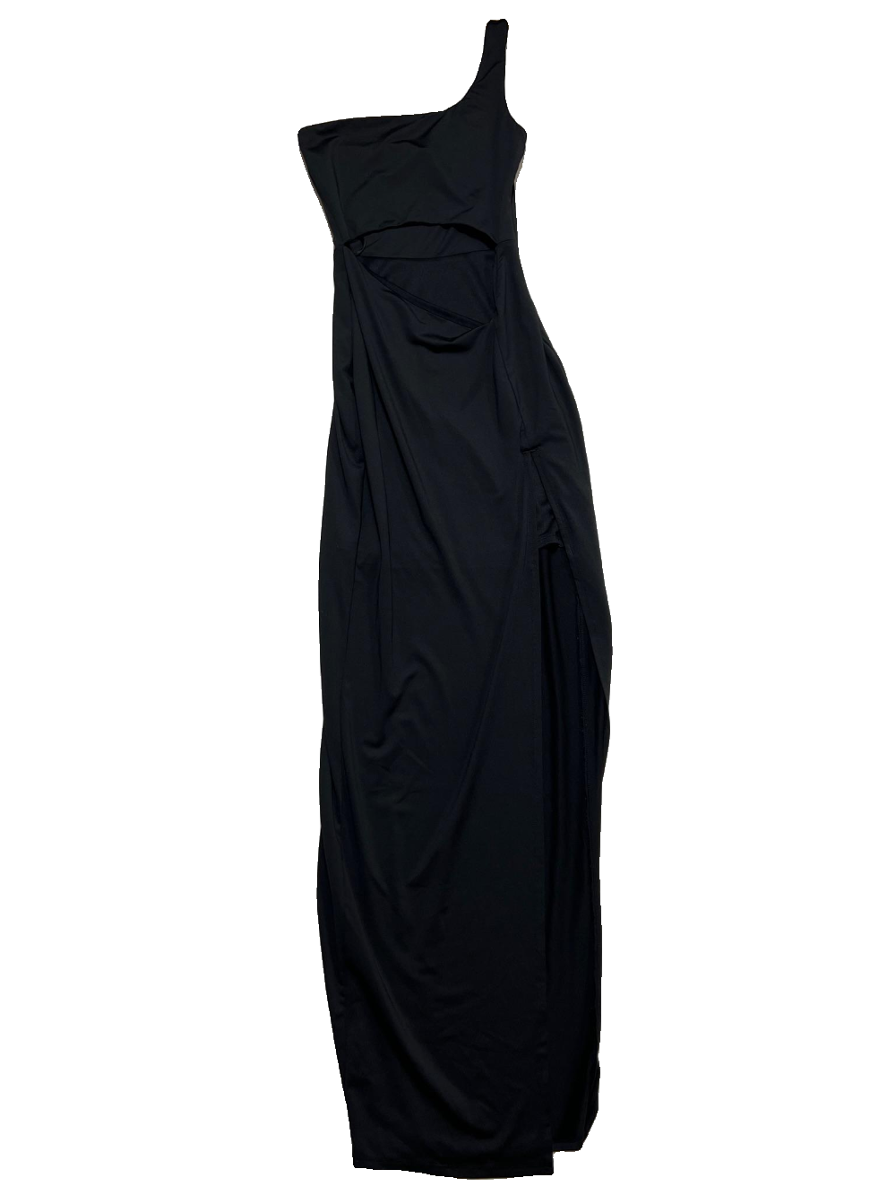 Superdown- Black One Shoulder MaxiDress