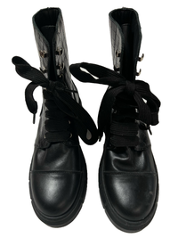 Alohas - Black Lace Up Military Boots