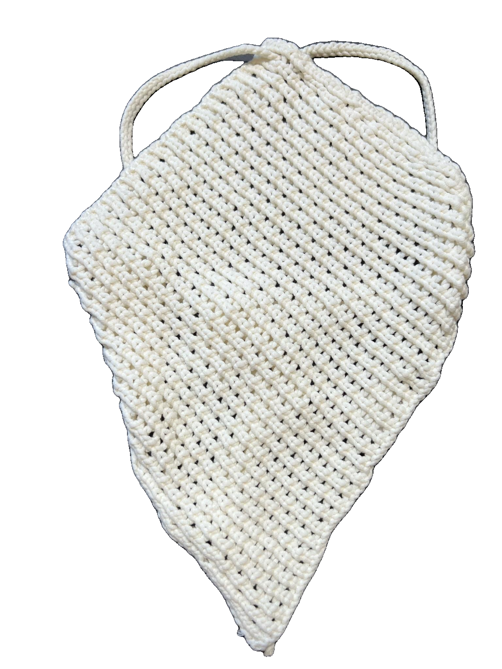 Michael Costello - White Crochet Top