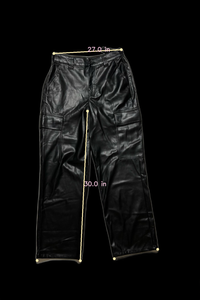 Asos - Black Pleather Pants