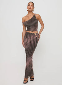 Princess Polly Striped Two Piece Set - US 2 (Like New)