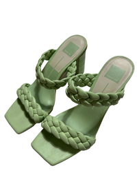 Dolce Vita - Green Braided Heels