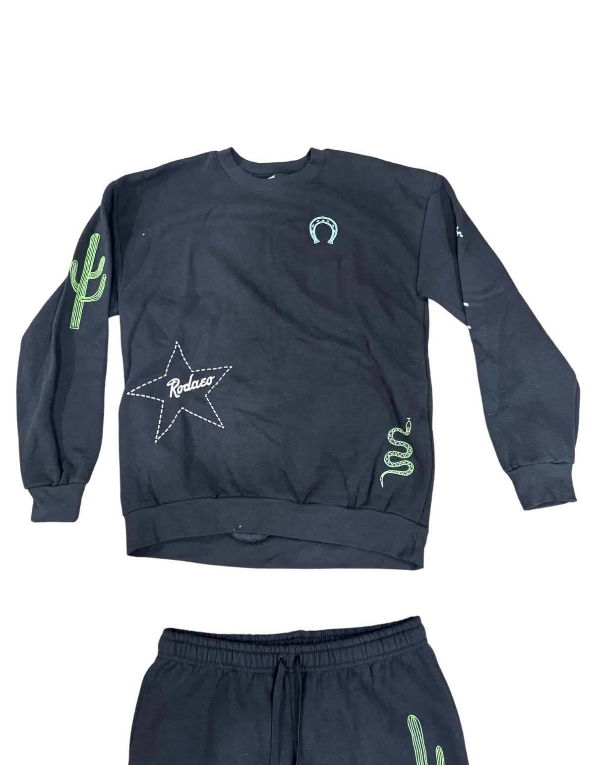 Dae - Brown Country Sweats Set