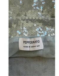 Peppermayo - Radiant Energy Cowl Back Mini Dress - Blue - XS (Gently Used)