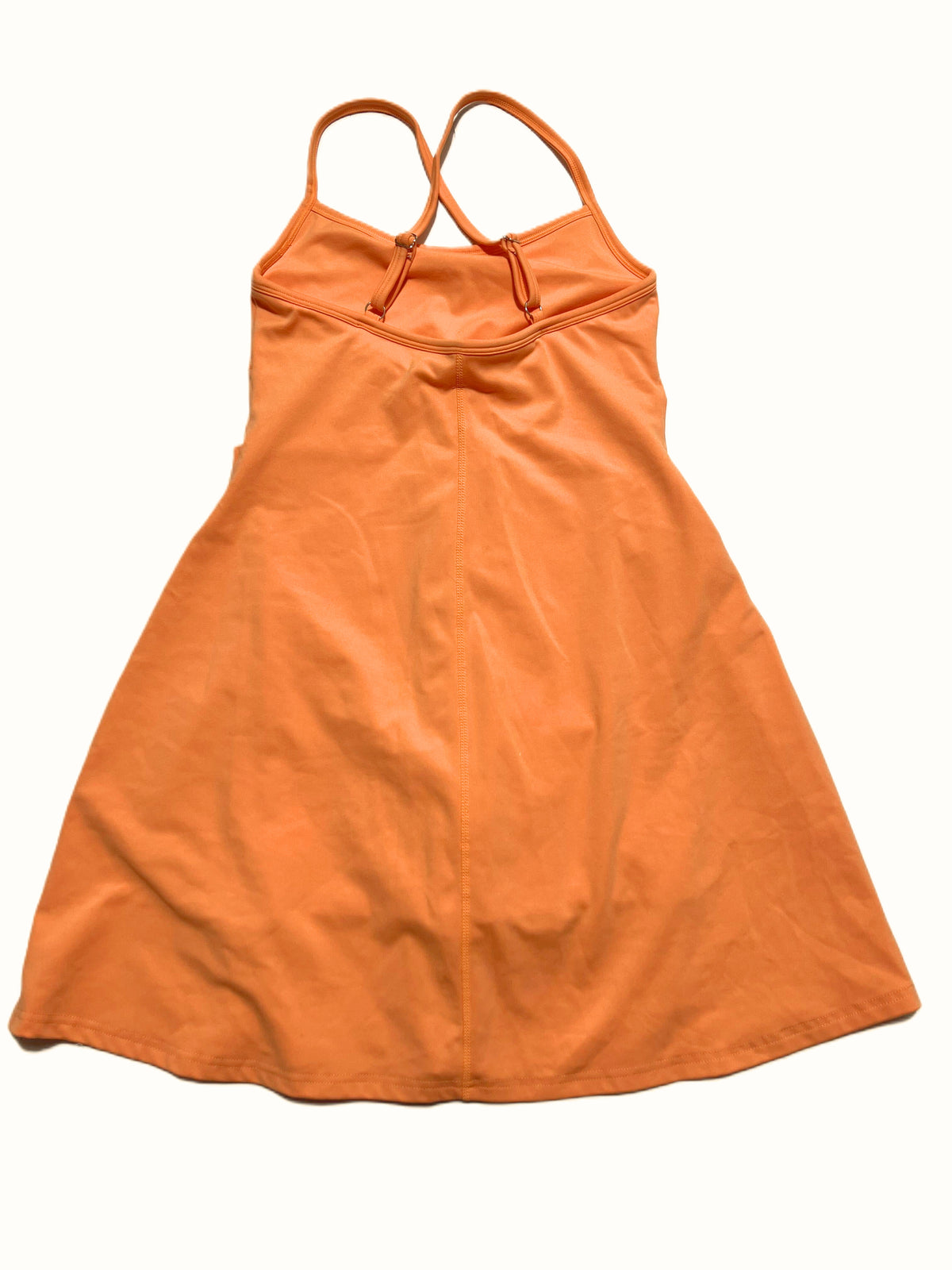 437- Orange Exercise Dress