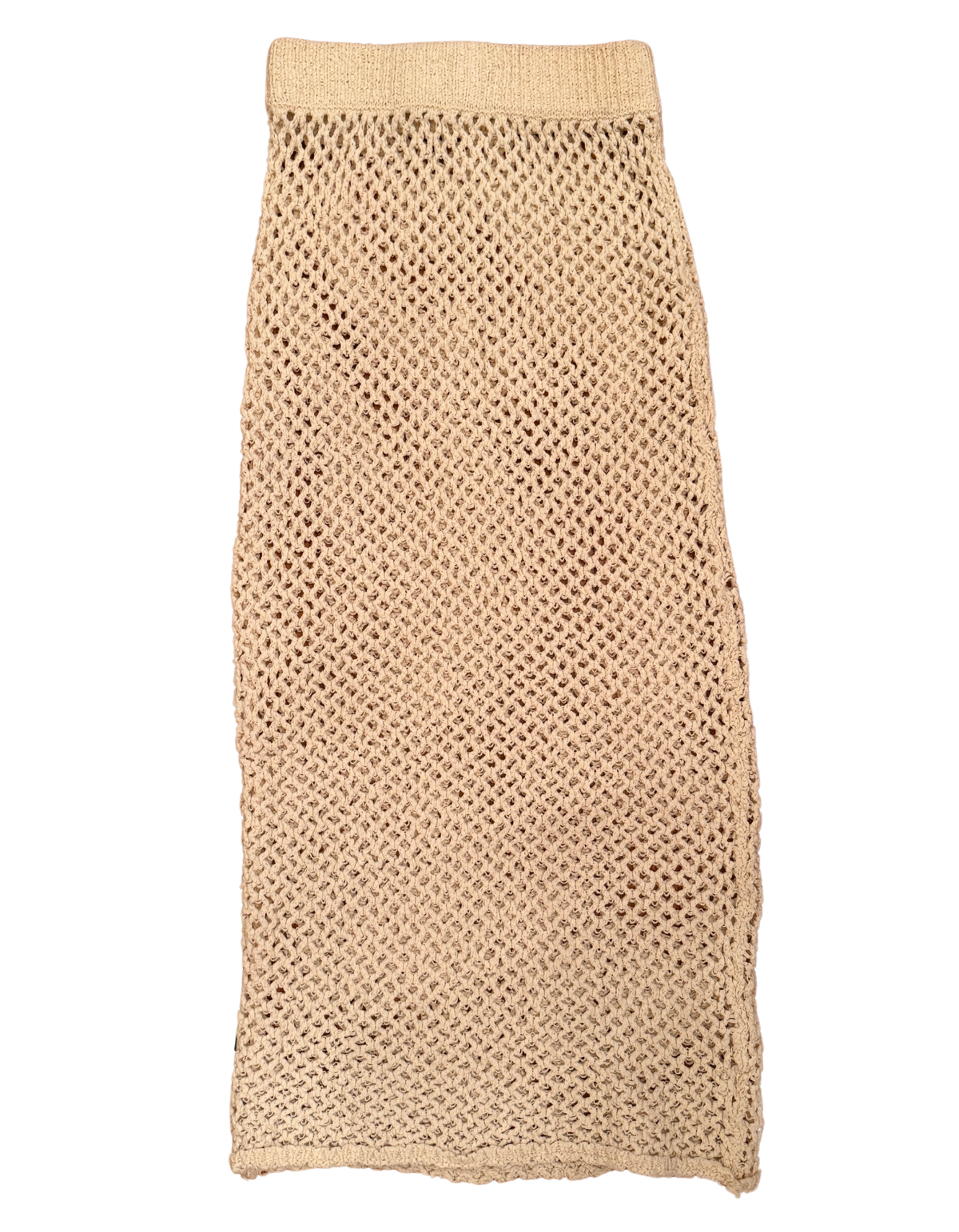 Monday Swimwear Cape May Skirt - Ivory Crochet (Like New)