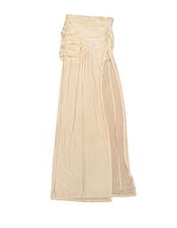 Michael Costello x REVOLVE Leah Maxi Skirt - Ivory (Like New)