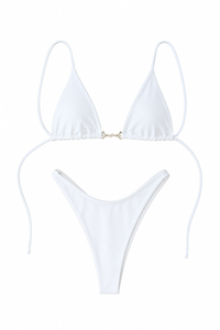 Swim By Di White Bikini Set - S (New With Tags)