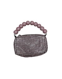 BTB Los Angeles Marbella Pink Crystal Clutch