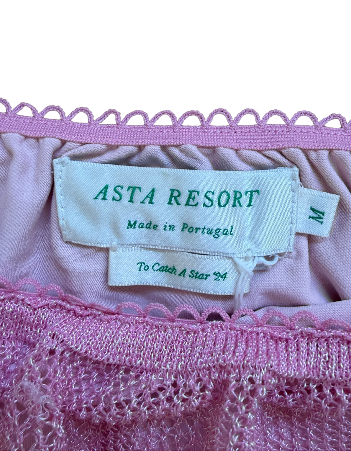 Asta Resort Claudia Tricot Skirt in Rose - M (Like New)