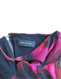 White Fox Boutique - Fantasy World Bustier Pink Flame Print - S (Like New)
