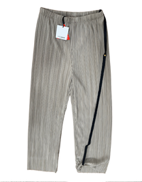Extro&Vert - Tan Silk Pants - New With Tags