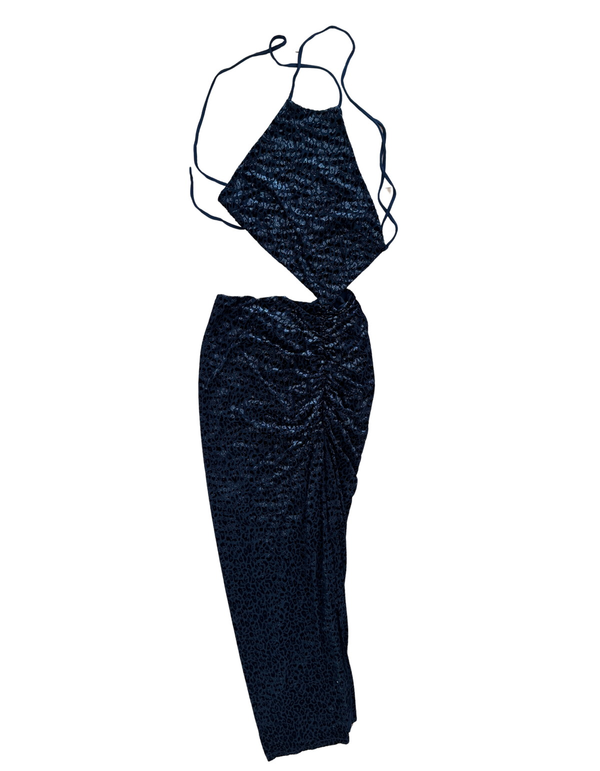 Michael Costello X Revolve - Black Cut Out Midi Dress