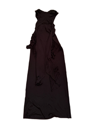 NBD Black Strapless Cutout Maxi Dress  - S (NWT)