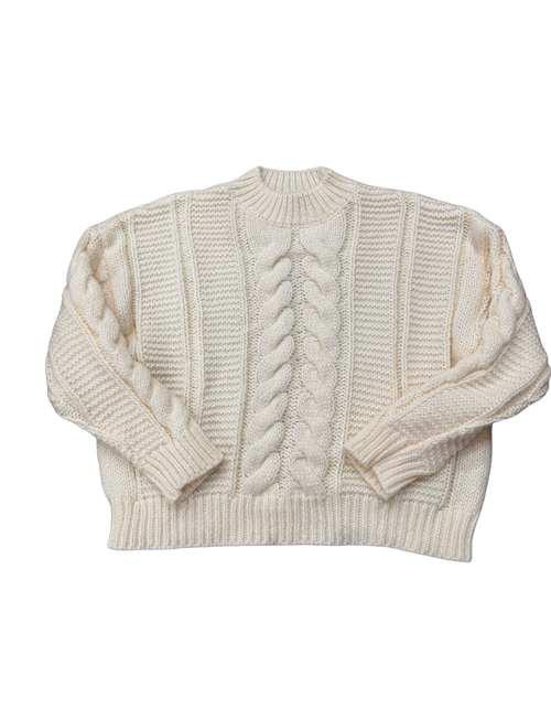 Lulus - Cream Cable Knit Chunky Sweater