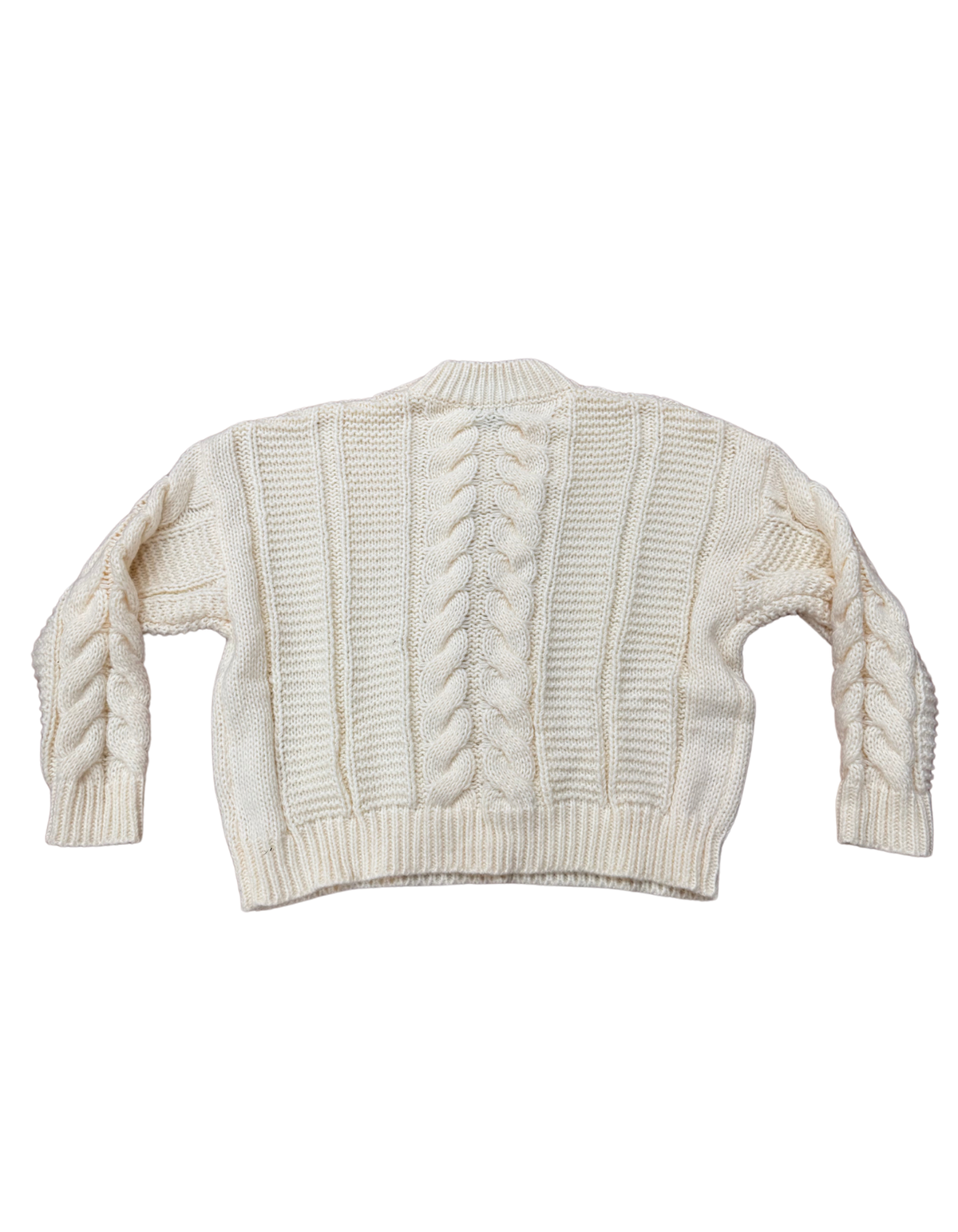 Lulus - Cream Cable Knit Chunky Sweater