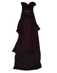 NBD Black Strapless Cutout Maxi Dress  - S (NWT)