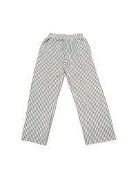 White Fox Striped Pants