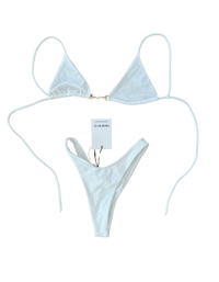 Swim By Di White Bikini Set - S (New With Tags)