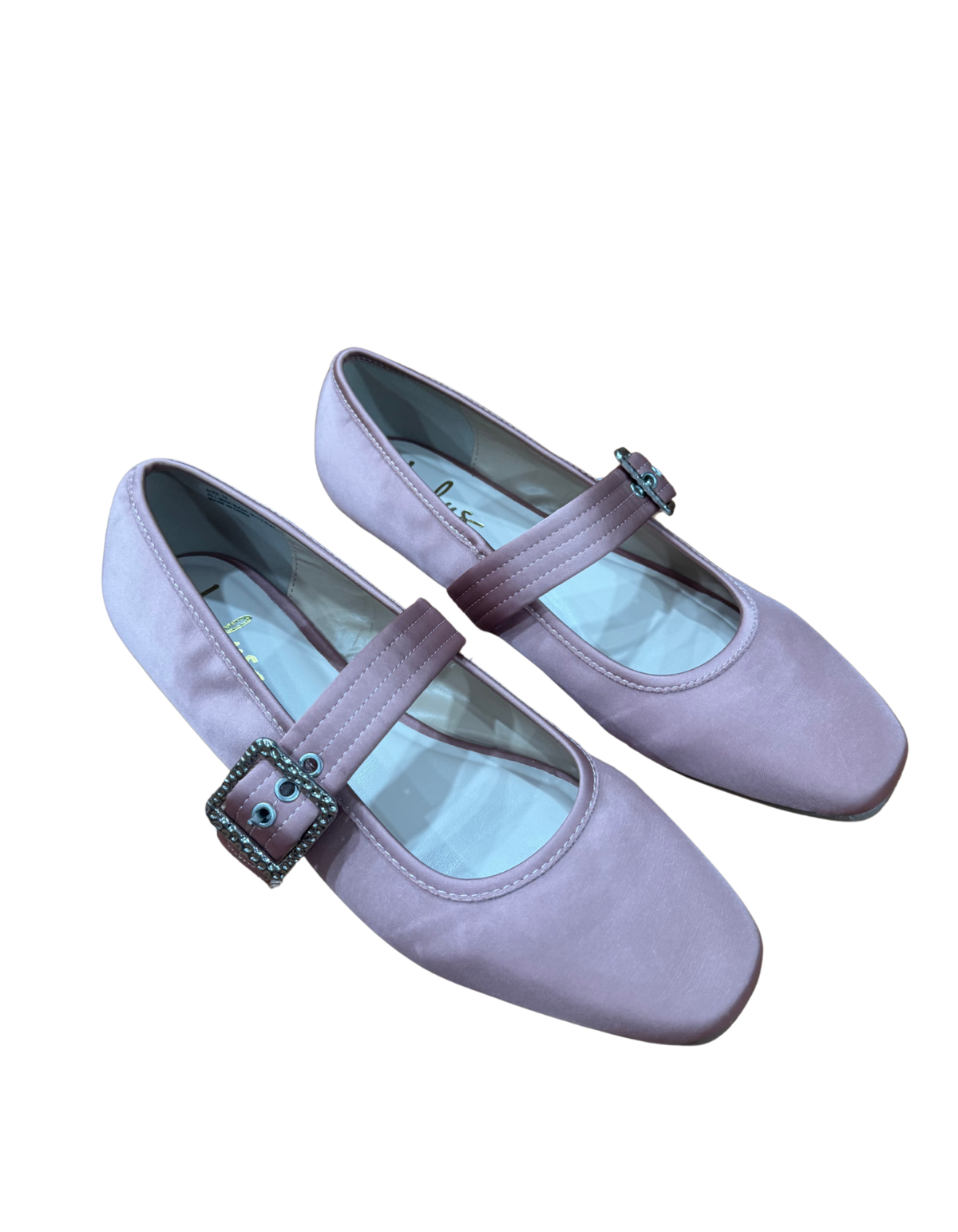 Lulus - Pink Buckle Ballet Flats - NEW