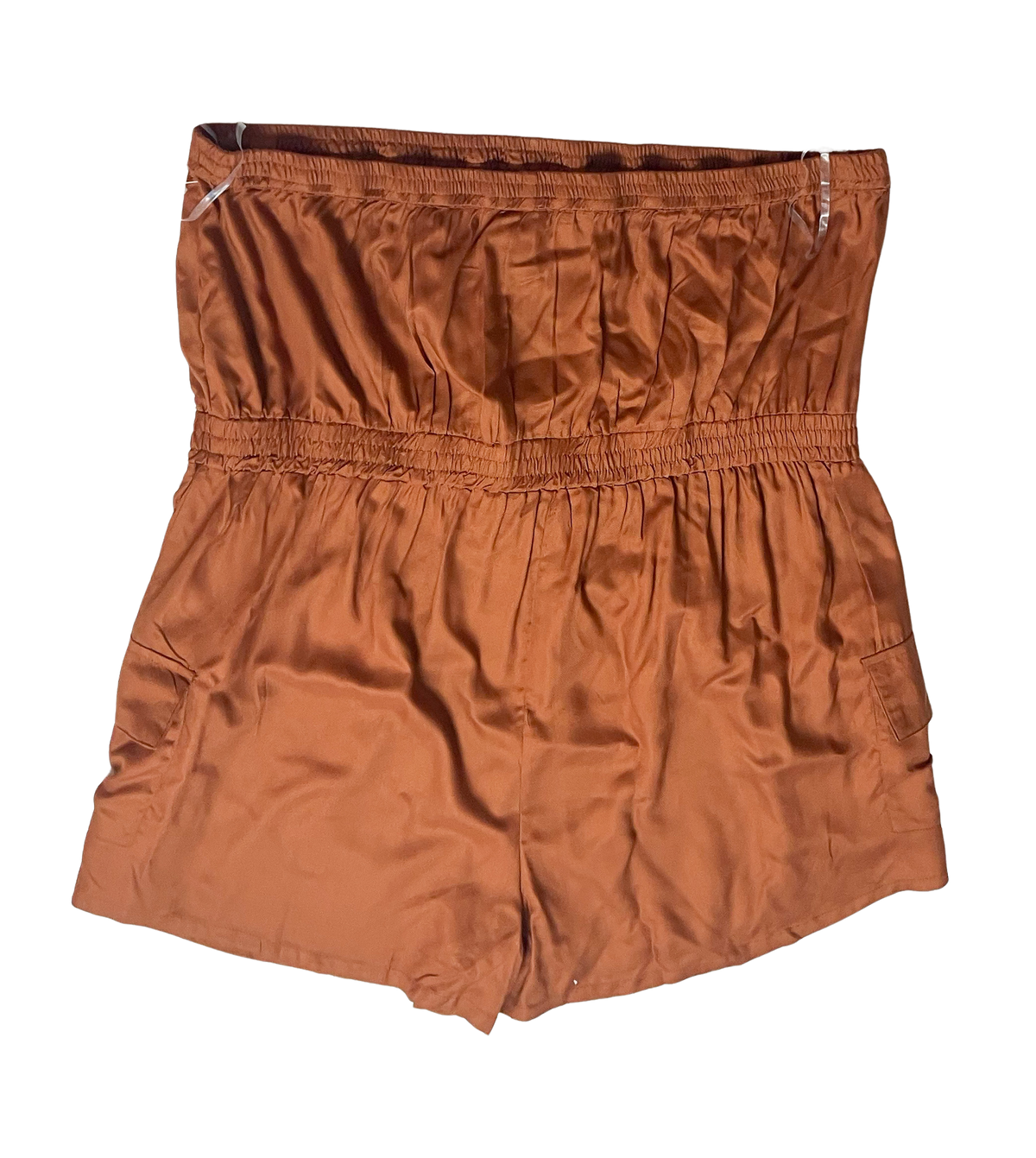 Jolie and Joy -Brown Strapless Romper NEW WITH TAGS