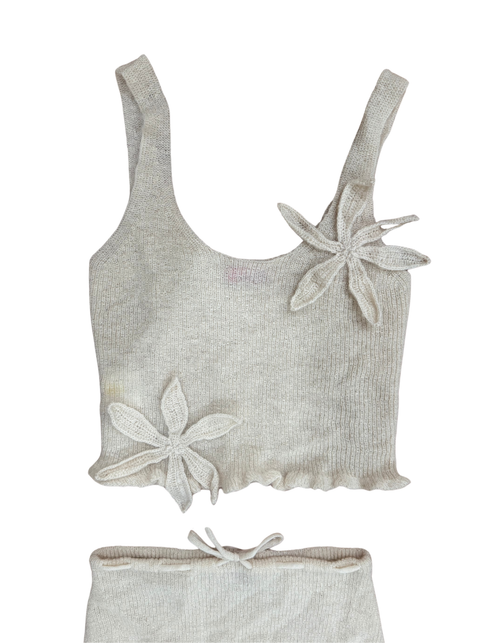 Tyler McGillivary -  Mimi Knit Floral Tank
