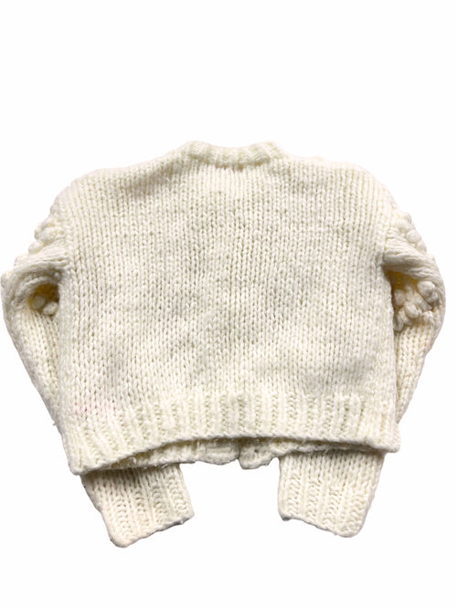 Sugar Thrillz - Off White Chunky Knit Cardigan