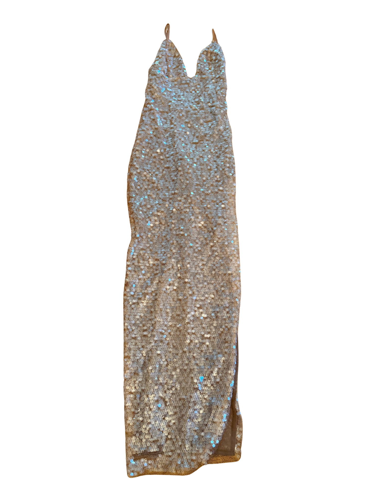Michael Costello x REVOLVE Coletta Gown - Copper - S (Like New)