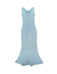Revolve ANDREEVA Knit Dress in Blue