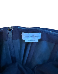 Lovers + Friends Alice Strapless Gown - Black & Cream - S (Like New)