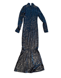 Good American Sequin Funnel Neck Maxi Dress - S (Like New)