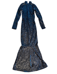 Good American Sequin Funnel Neck Maxi Dress - S (Like New)