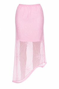 Asta Resort Claudia Tricot Skirt in Rose - M (Like New)
