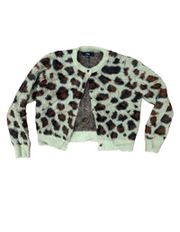 Lulus - Cheetah Fuzzy Sweater