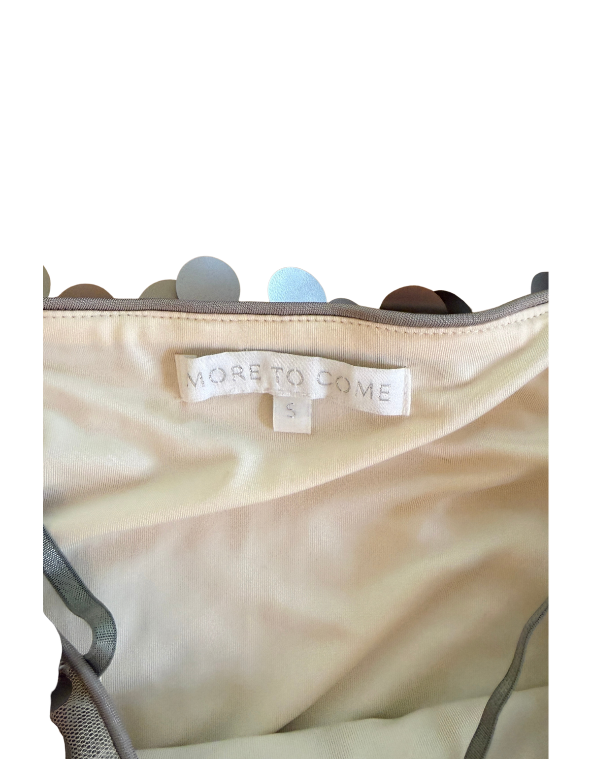 More To Come - Yarina Mini Dress - Matte Silver  - S (Like New)