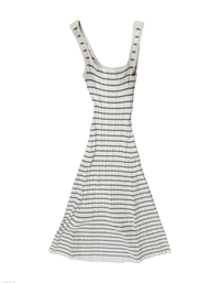 Petal and Pup - Tan Striped Maxi Dress