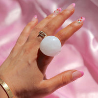 Jenna Bulky Marble Ring - FINAL SALE